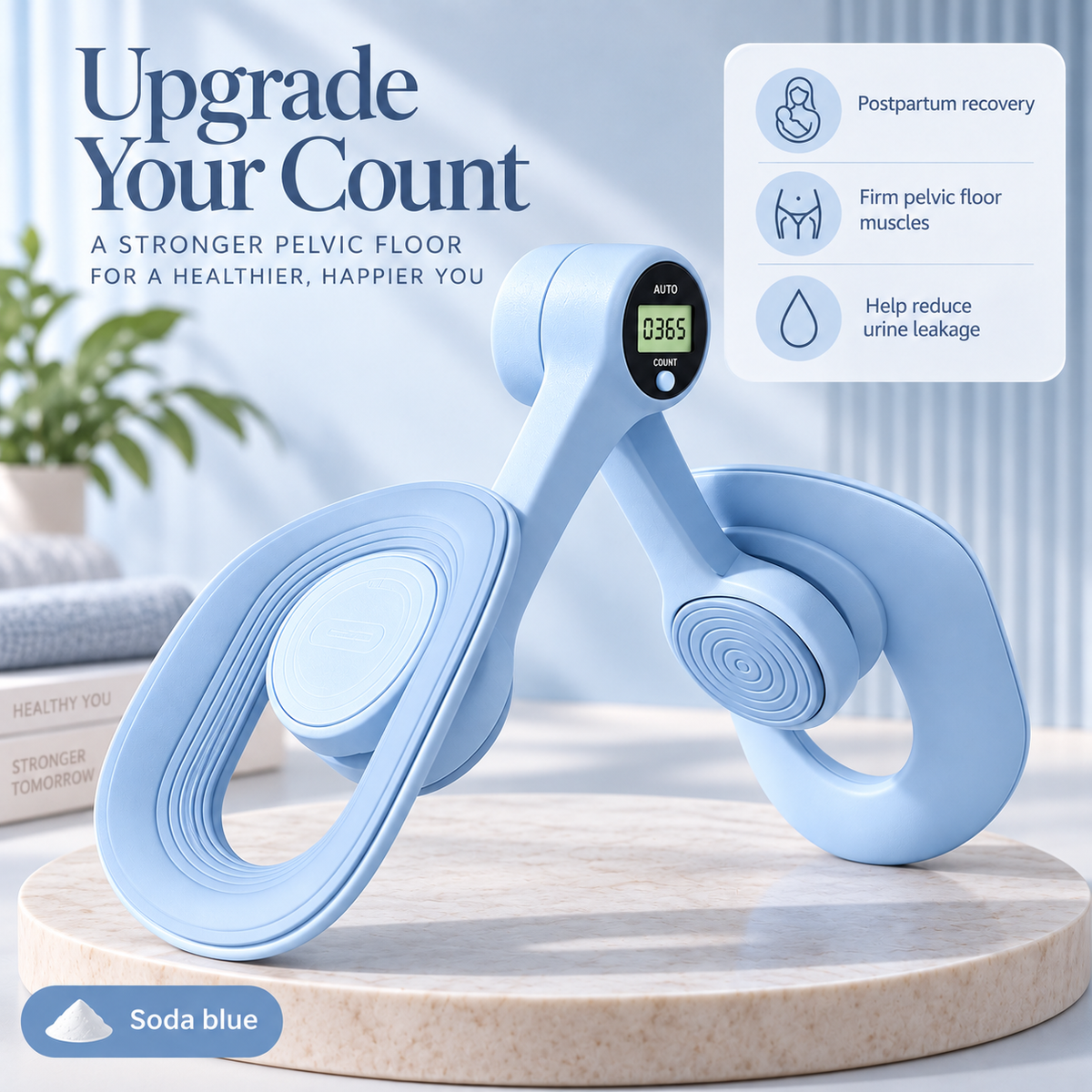 Core & Bloom Thigh & Pelvic Floor Trainer
